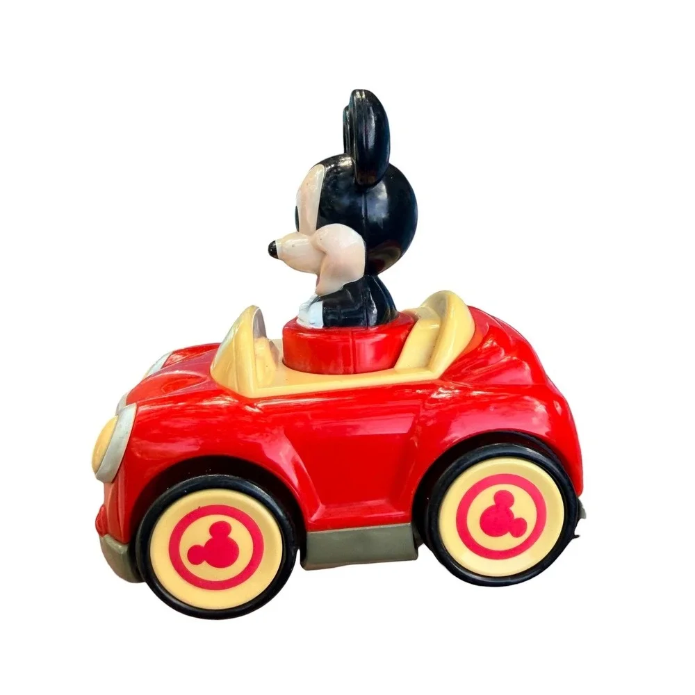Disney Mickey Mouse Red Roadster Toy Car Hap-P-Kid Collectible C05617 M1704